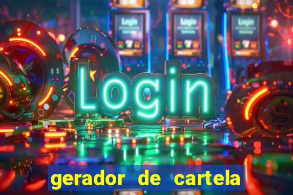 gerador de cartela de bingo